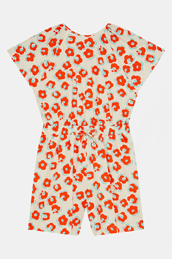 Multicolored Patterned Kids Dress