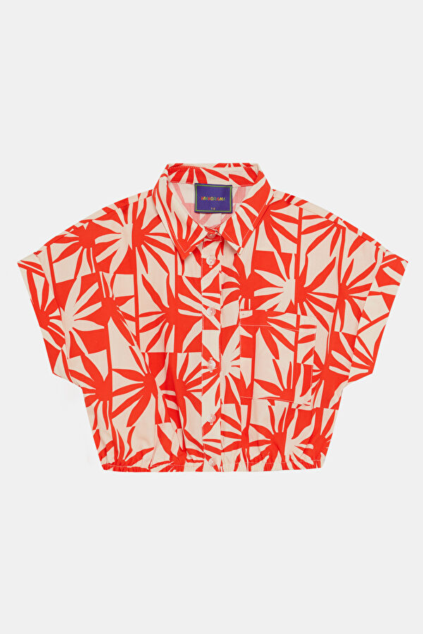 Multicolored Patterned Kids Shirt