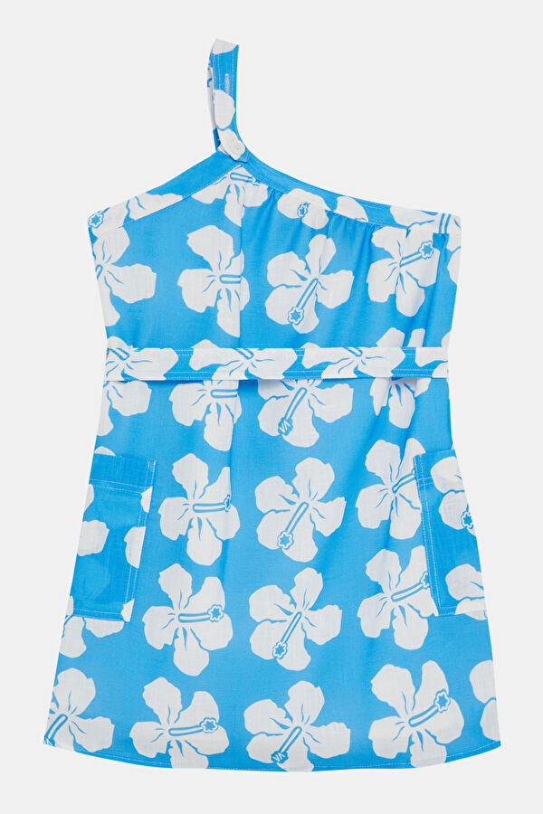 Multicolored Patterned Kids Dress 2