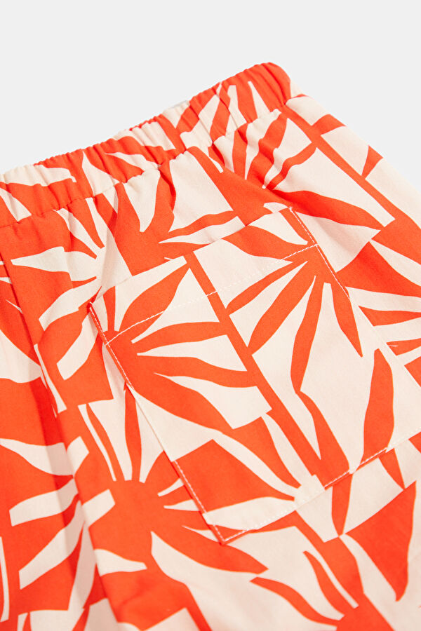 Multicolored Patterned Kids Shorts 4