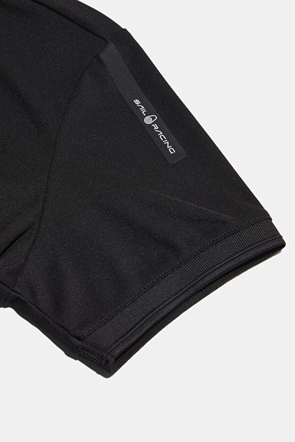 Siyah Polo Yaka Erkek T-Shirt 4