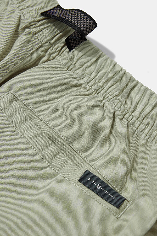 Beige Straight Leg Men's Trousers 4