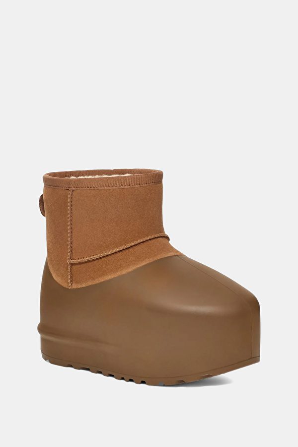 W Classic Mini Pumped Molded Tan Women's Boots 3