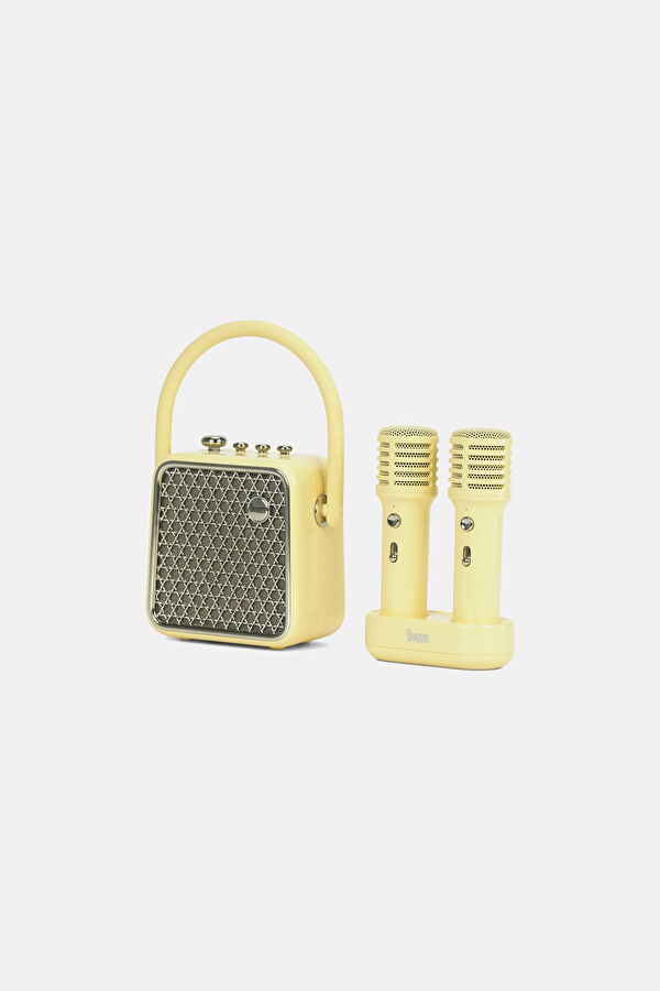 SongBird-SE Sarı Çift Mikrofonlu 18W Bluetooth Hoparlör 2