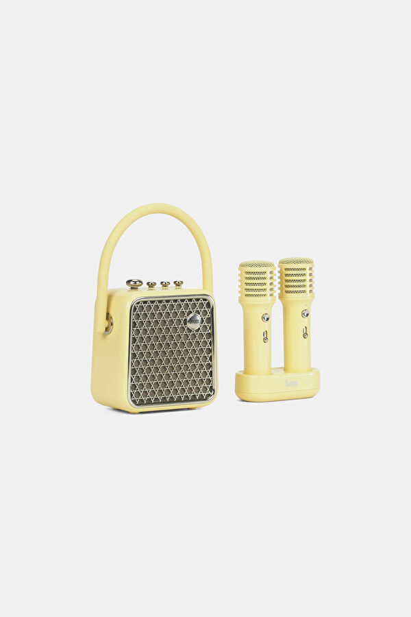 SongBird-SE Sarı Çift Mikrofonlu 18W Bluetooth Hoparlör 3