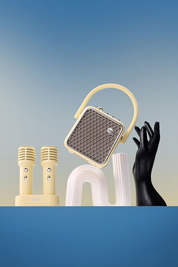 SongBird-SE Sarı Çift Mikrofonlu 18W Bluetooth Hoparlör 11