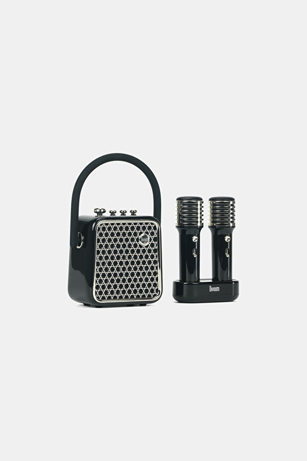SongBird-SE Siyah Çift Mikrofonlu 18W Bluetooth Hoparlör 3