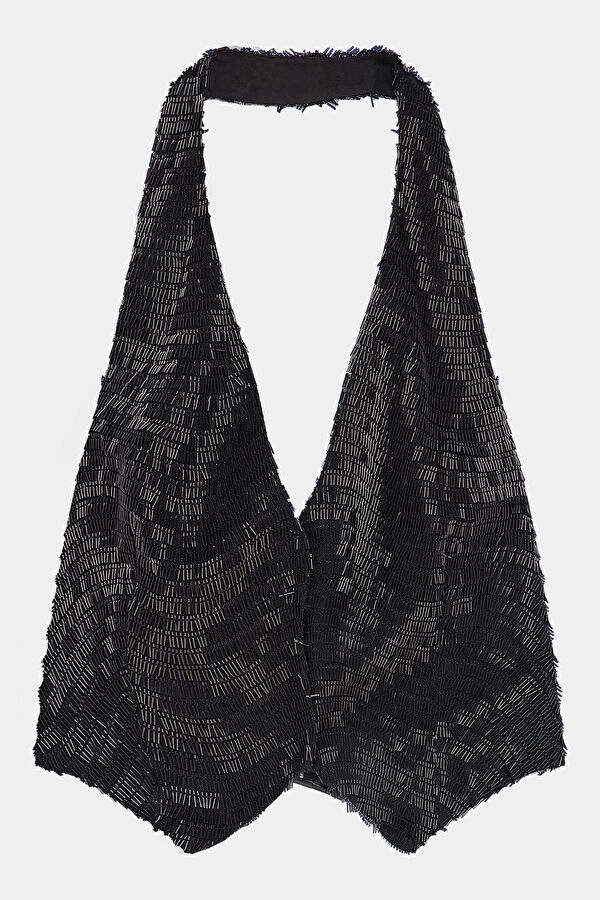 Black Blouse and Pants Women's Set 5