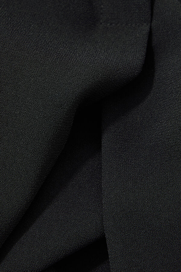 Black Wide Leg Women's Trousers 4