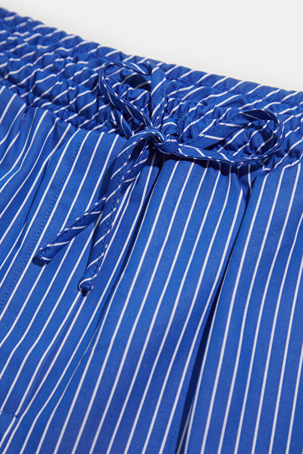 Multicolored Striped Shorts 5
