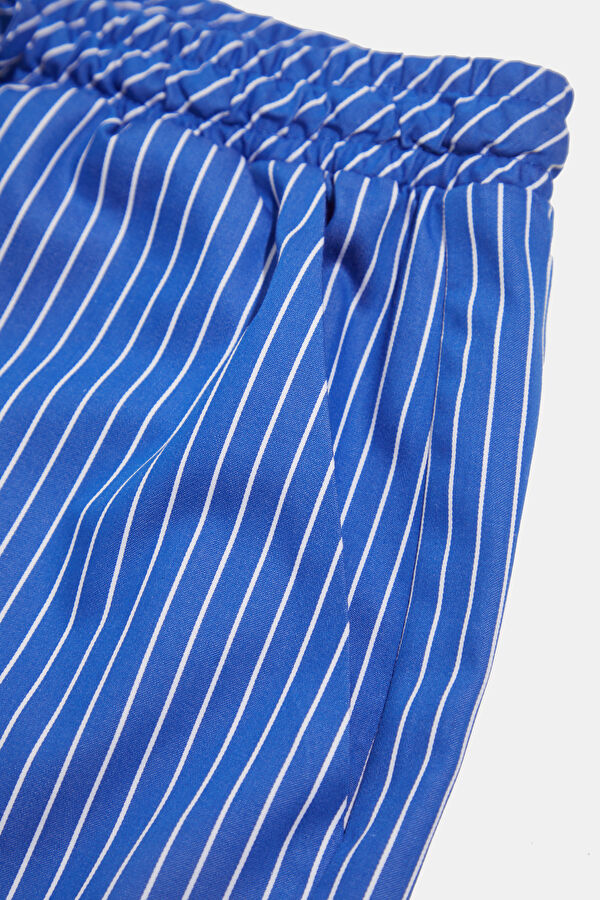 Multicolored Striped Shorts 6