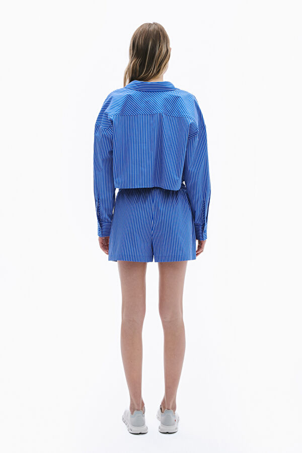 Multicolored Striped Shorts 2