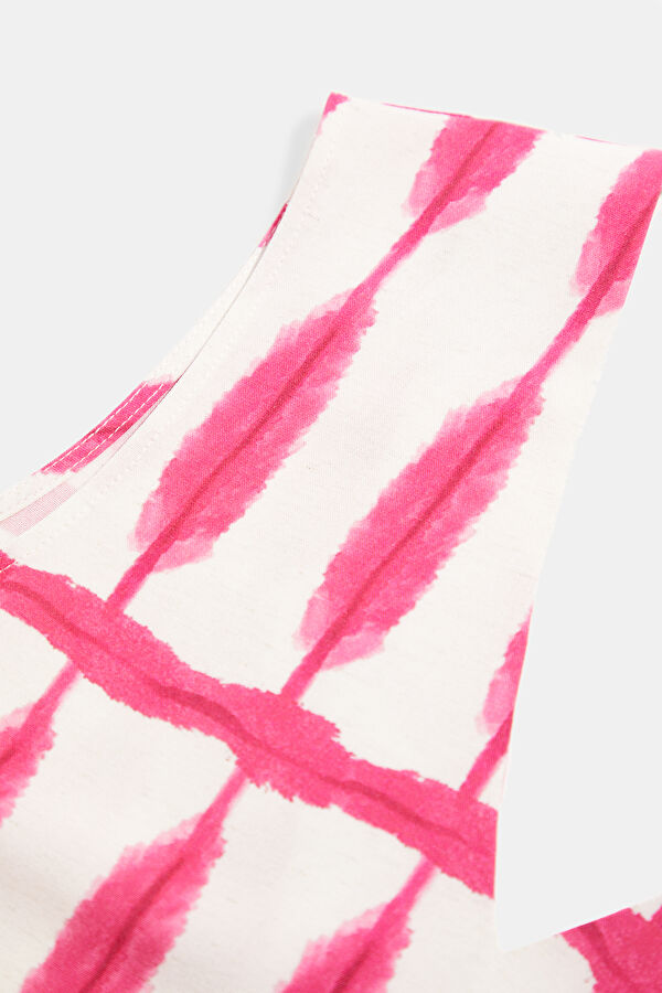Colorful Patterned Strappy Women's Blouse 5