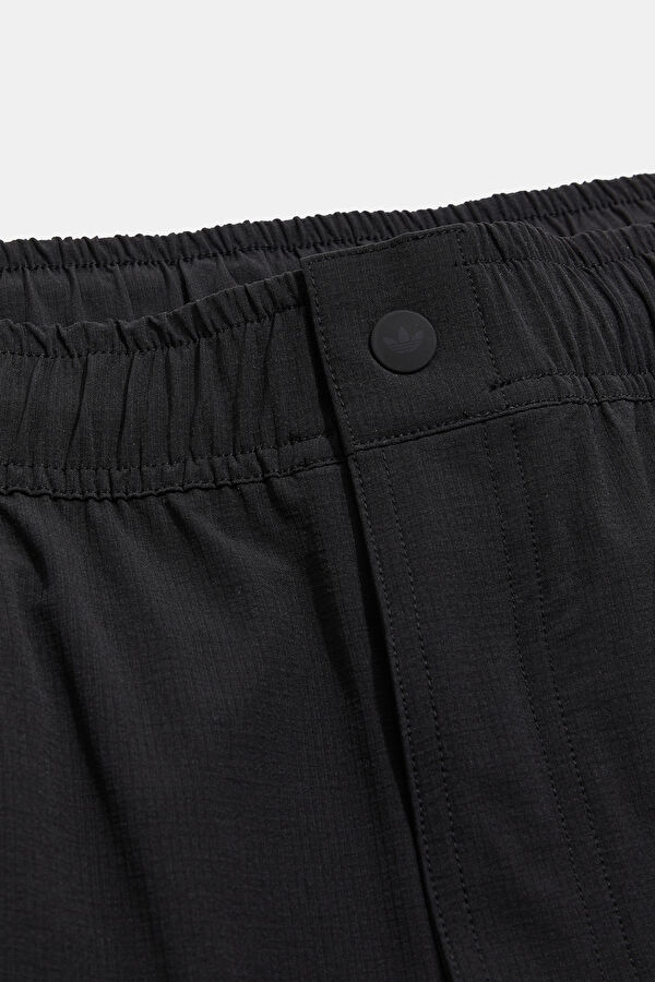 Oversize Siyah Bol Paça Spor Erkek Pantolon 3