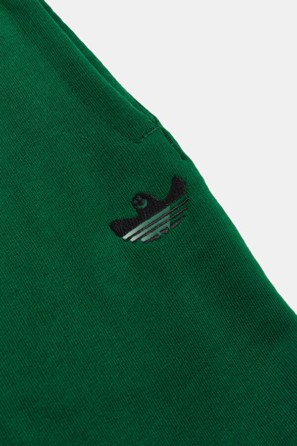 Dark Green Organic Cotton Men's Shorts 4
