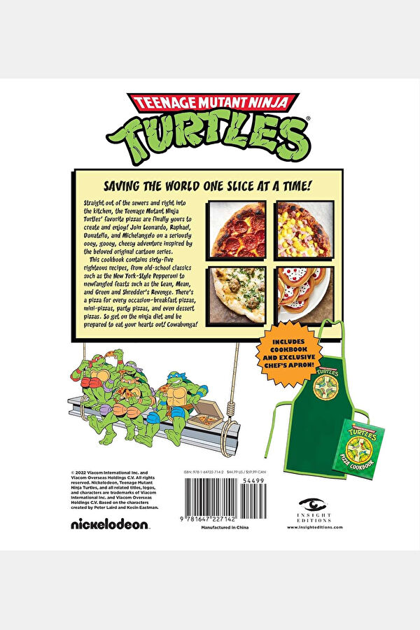 Teenage Mutant Ninja Turtles Pizza Cookbook 6