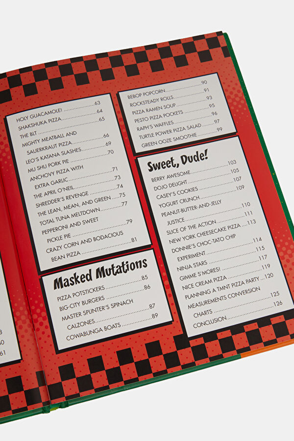 Teenage Mutant Ninja Turtles Pizza Cookbook 10