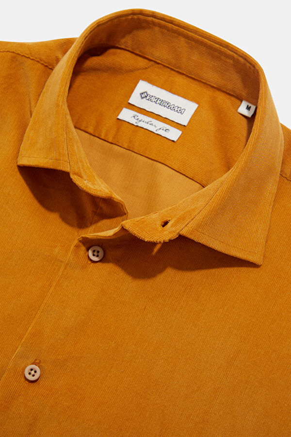 Mustard Regular Men's Shirt 3