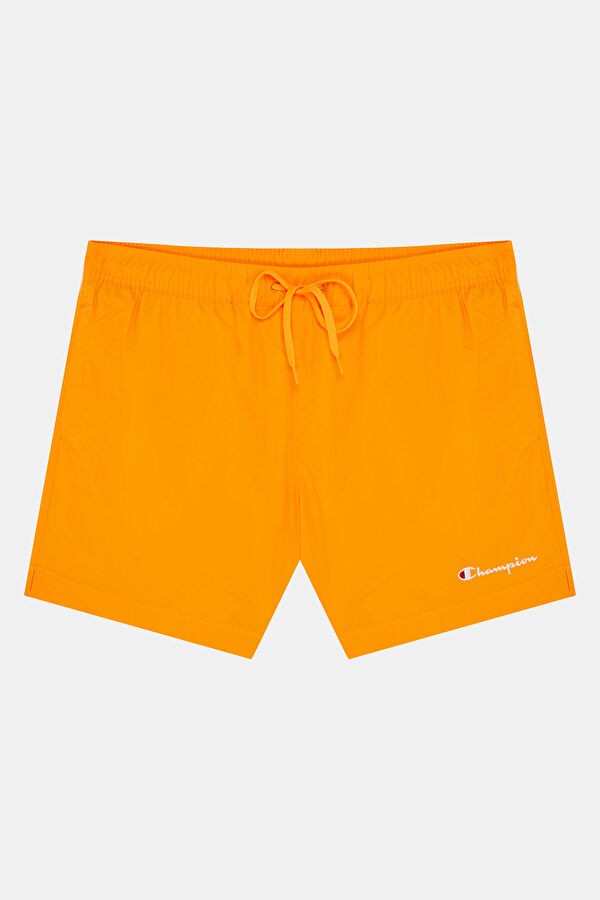 Orange Elastic Men's Swimsuit