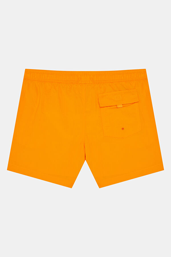 Orange Elastic Men's Swimsuit 2