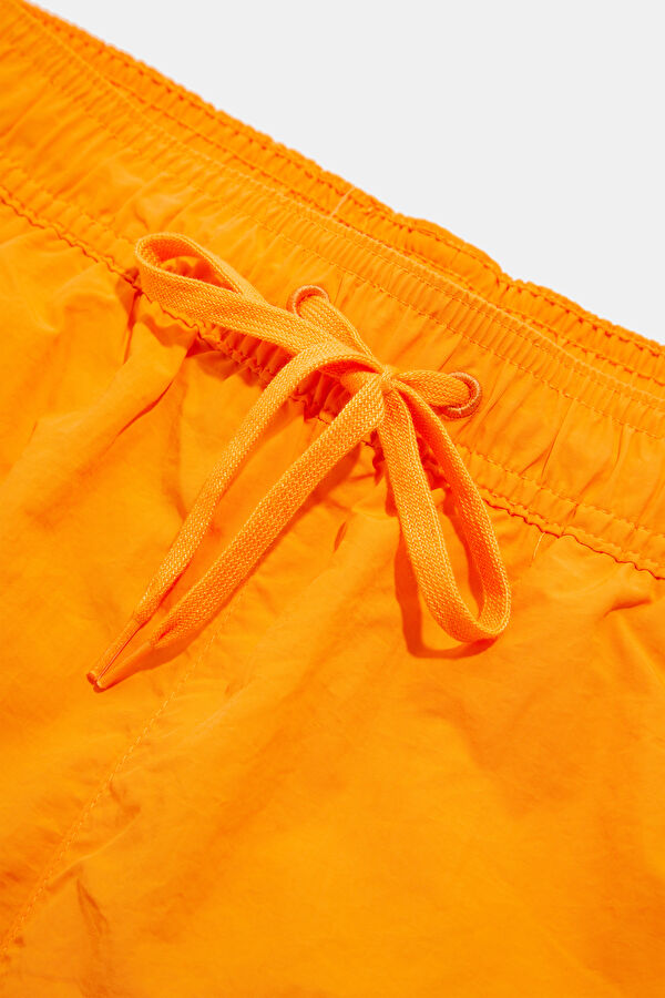 Orange Elastic Men's Swimsuit 3