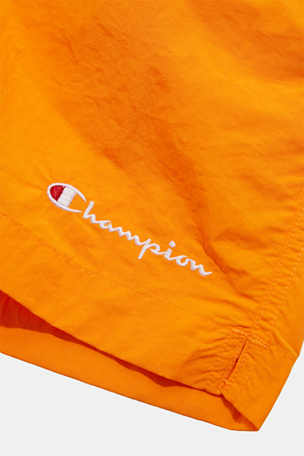 Orange Elastic Men's Swimsuit 4