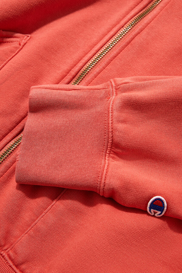 Pink Relax Fit Hooded Men's Sweatshirt 4