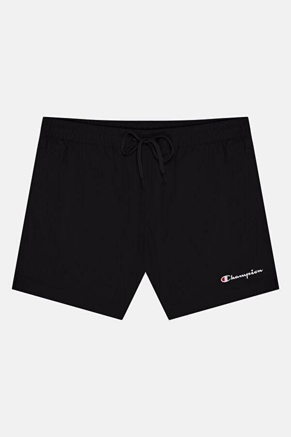 Black Elastic Men's Swimsuit