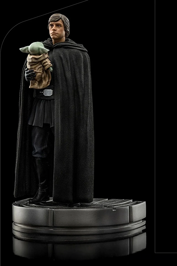 Star Wars: The Mandalorian - Luke Skywalker and Grogu 1/10 Art Scale Limited Edition Statue 4