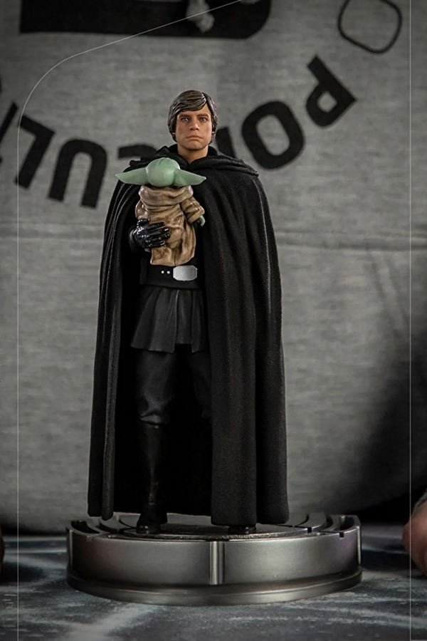 Star Wars: The Mandalorian - Luke Skywalker and Grogu 1/10 Art Scale Limited Edition Statue 8