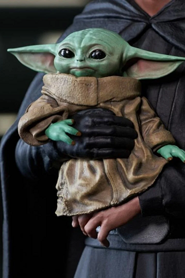 Star Wars: The Mandalorian - Luke Skywalker Grogu Premier Collection 1/7 Scale Limited Edition Heykel 2
