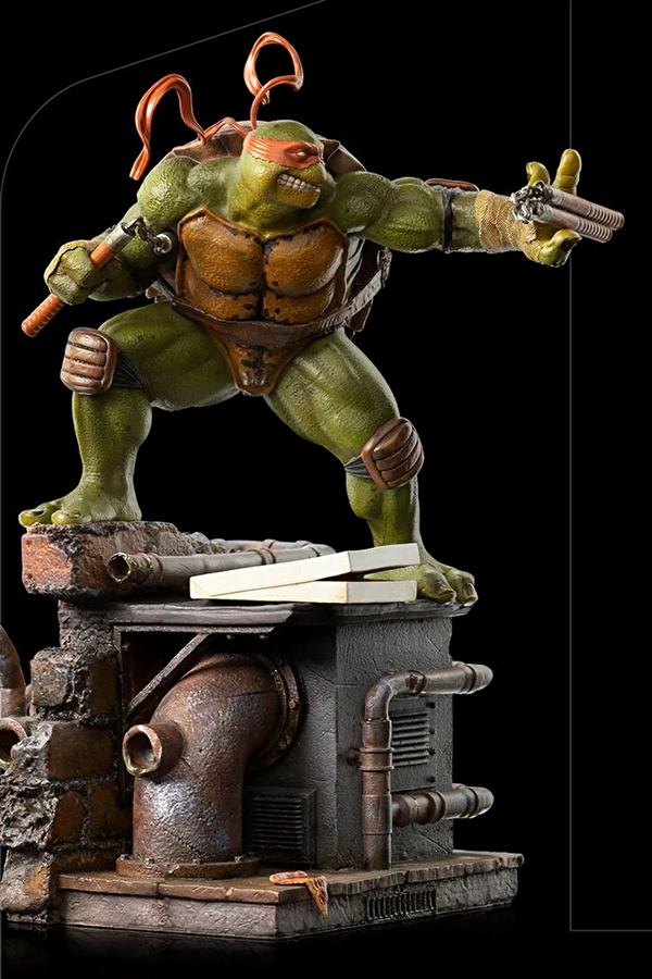 Teenage Mutant Ninja Turtles - Michelangelo 1/10 Art Scale Limited Edition Heykel 3