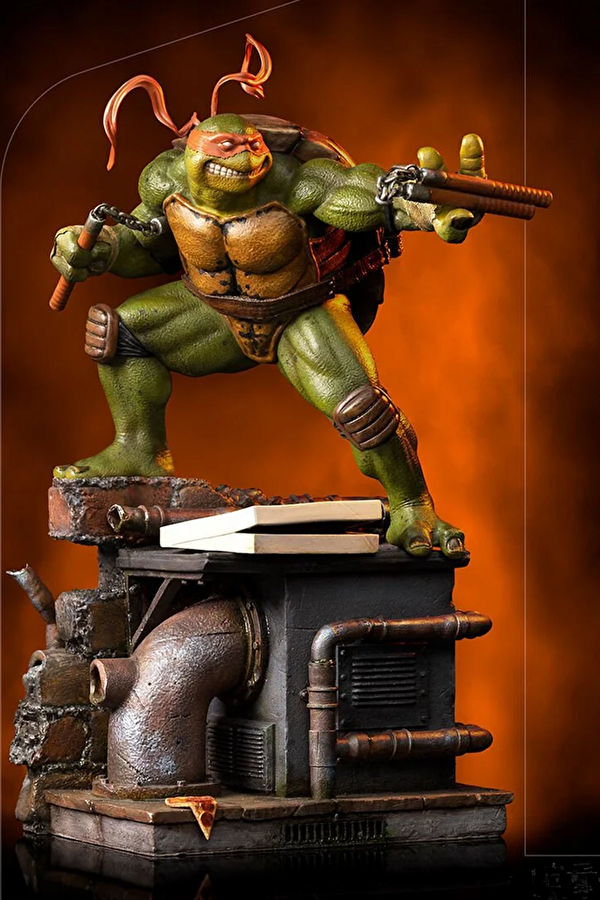 Teenage Mutant Ninja Turtles - Michelangelo 1/10 Art Scale Limited Edition Heykel 5