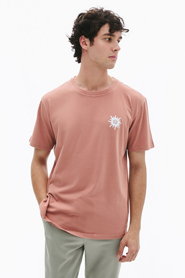 Men's T-Shirt with Tile Print
