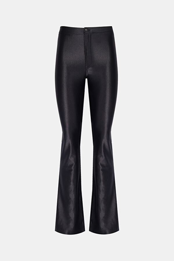 Siyah Bootcut Kadın Pantolon