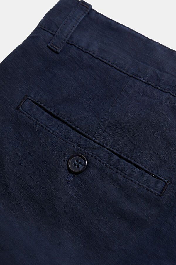 Navy Blue Men's Shorts 4