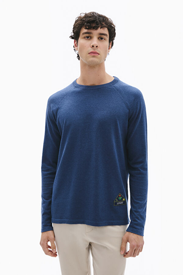 Dark Blue Men's Sweater
