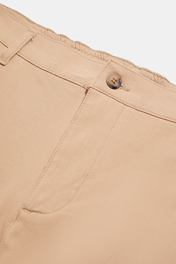 Camel Straight Leg Men's Trousers 3