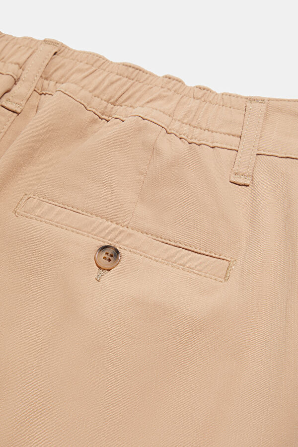 Camel Straight Leg Men's Trousers 4
