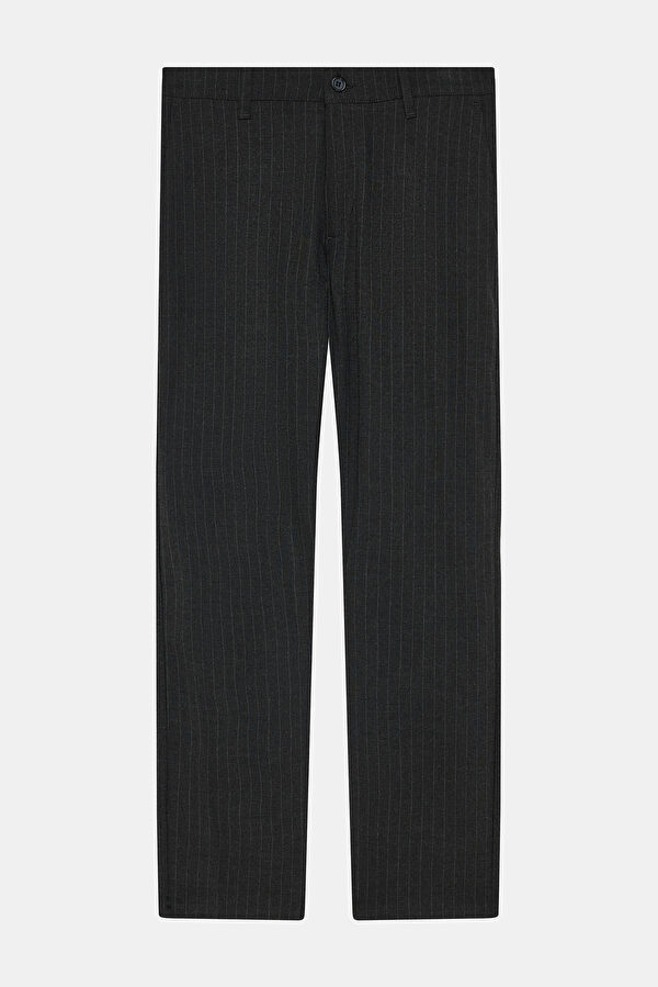 Anthracite Straight Leg Men's Trousers