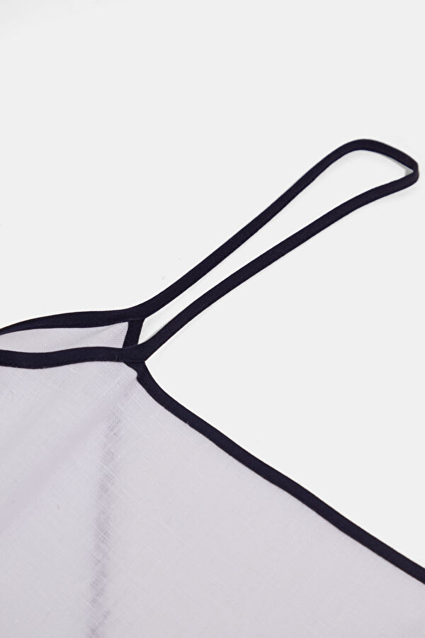 White Linen Women's Dress 6