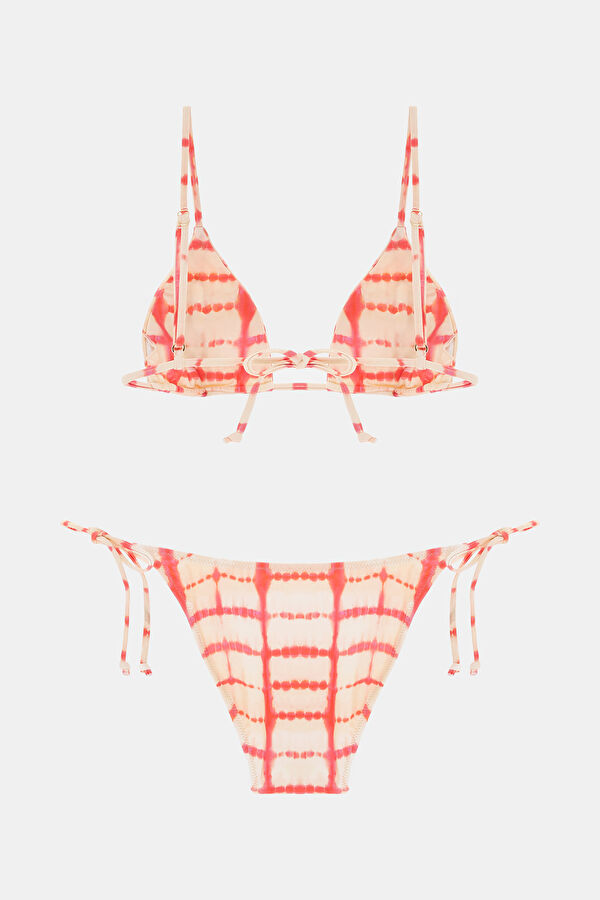 Turuncu Desenli Bikini 2