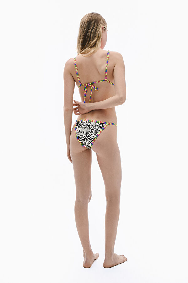 Siyah Desenli Kadın Bikini 2