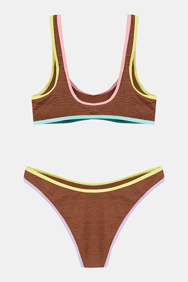Kahve Kadın Bikini 5