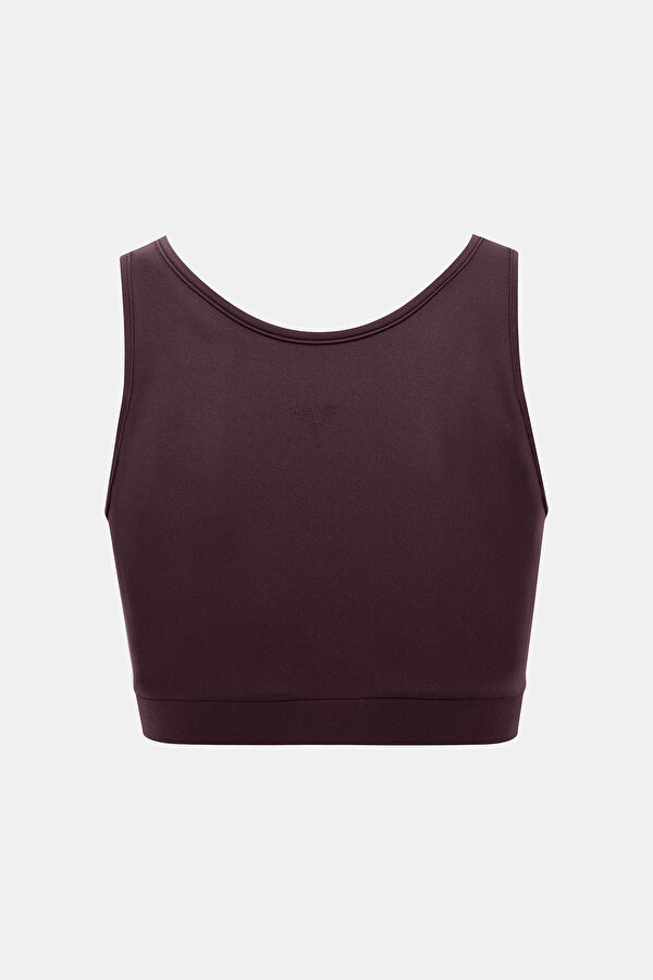 Bordo Kadın Bralet 2