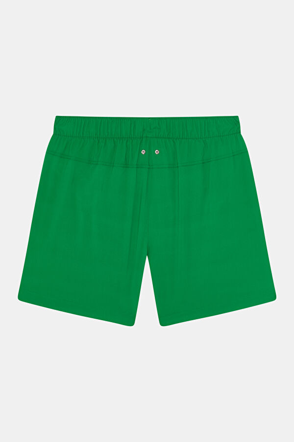 Green Elastic Men's Swimsuit 2