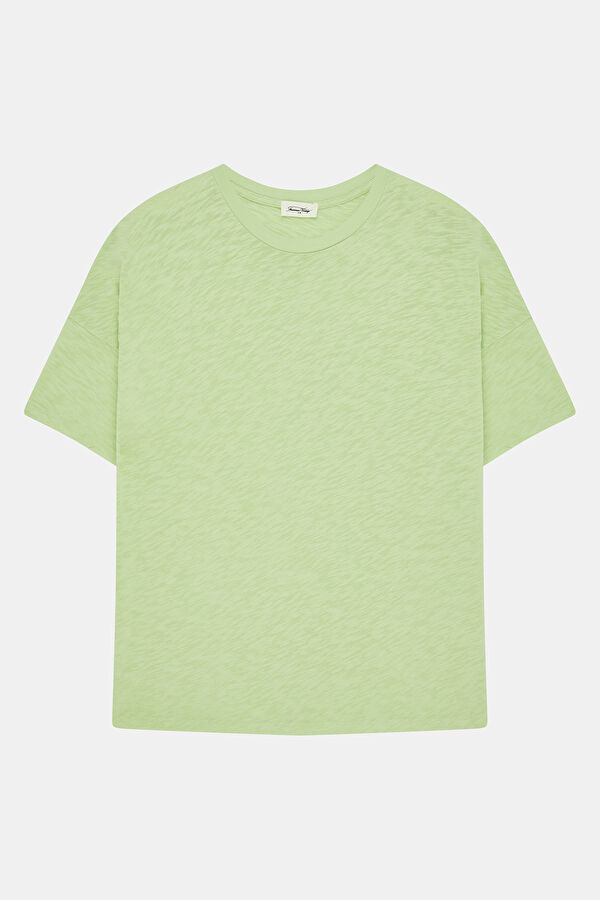 Relax Fit Light Green Crew Neck Men's T-Shirt 2