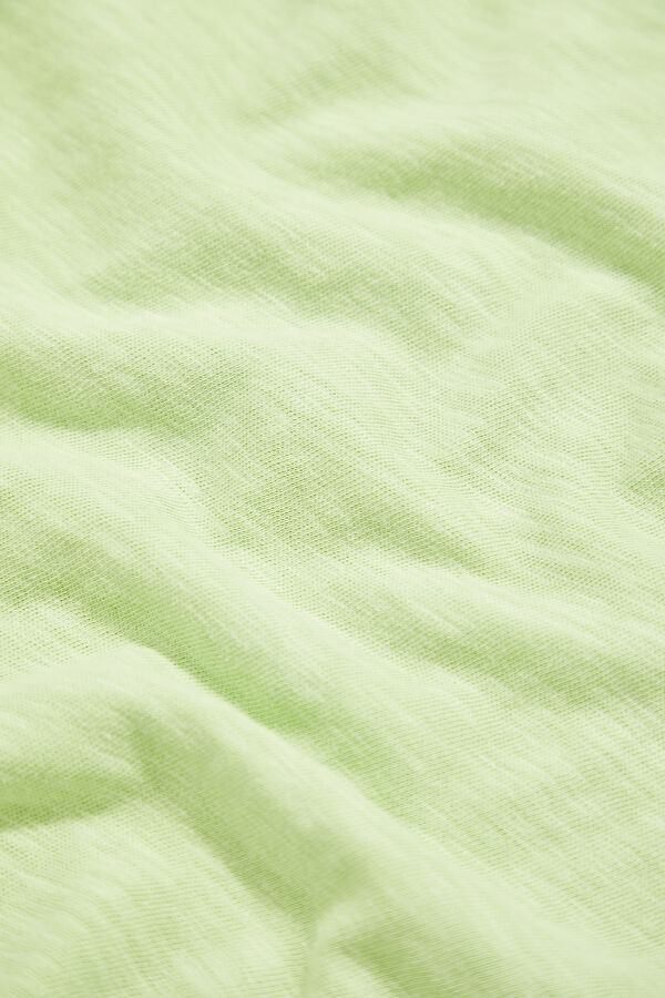 Relax Fit Light Green Crew Neck Men's T-Shirt 6