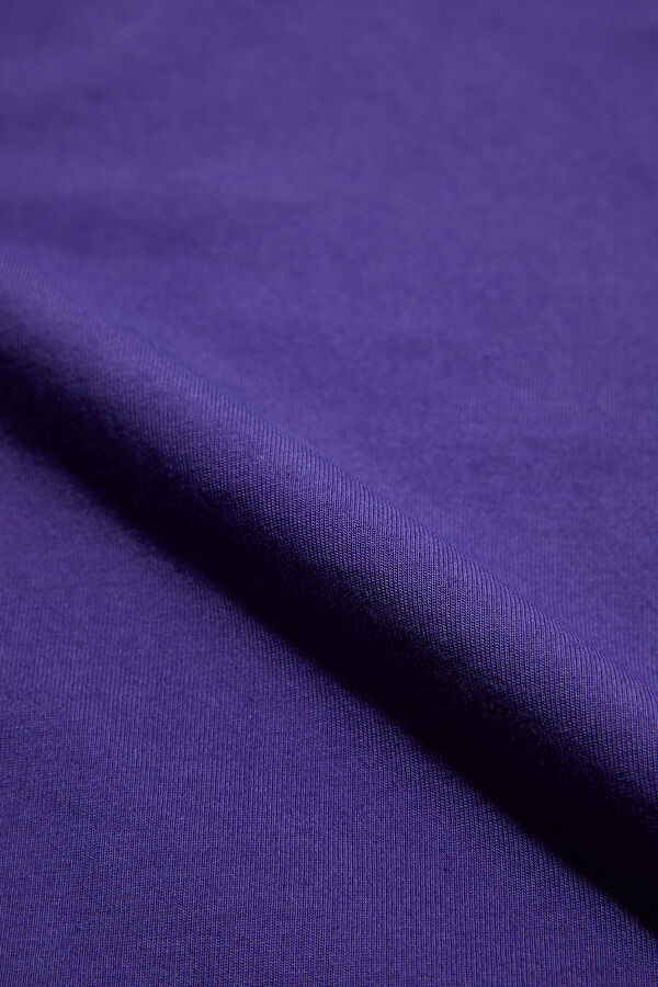 Relax Fit Purple Crew Neck Men's T-Shirt 9