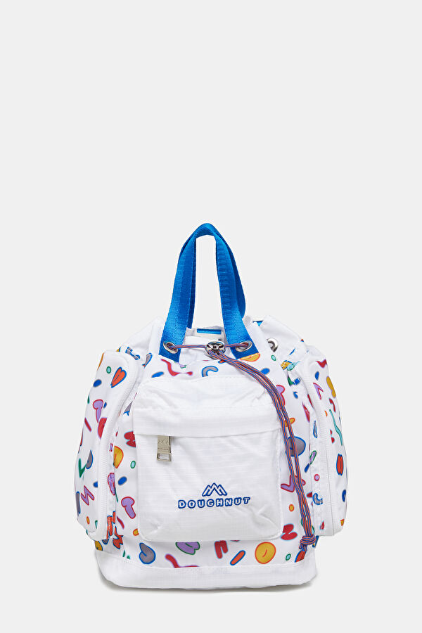 Doughnut Pyramid Tiny You-Niverse Series White Unisex Shoulder Bag